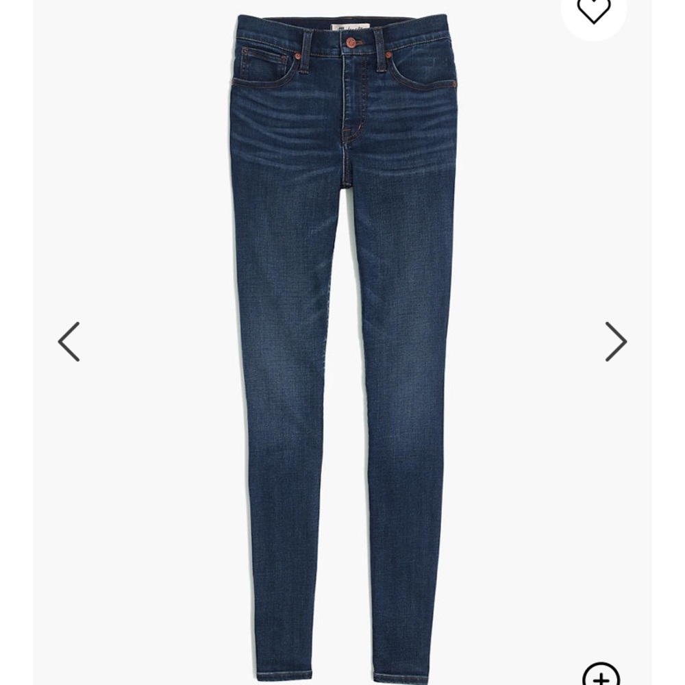 Madewell High Rise Skinny Jeans